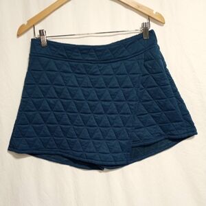 TCEC Teal Quilted Skort Size Large